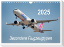 Besondere Flugzeugtypen (Wandkalender 2025 DIN A4 quer), CALVENDO Monatskalender