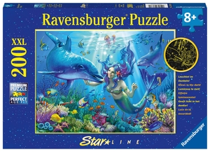 Leuchtendes Unterwasserparadies Sonderserie Puzzle 200 Teile XXL - Starline. Ravensburger Spieleverlag, 2017.