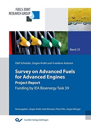 Krahl, Jürgen / Olaf Schröder (Hrsg.). Survey on Advanced Fuels for Advanced Engines - Project Report. Cuvillier, 2019.