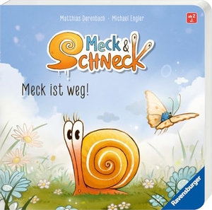 Engler, Michael. Meck und Schneck. Meck ist weg!. Ravensburger Verlag, 2025.
