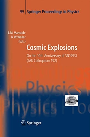 Weiler, Kurt / J. M. Marcaide (Hrsg.). Cosmic Explosions - On the 10th Anniversary of SN1993J (IAU Colloquium 192). Springer Berlin Heidelberg, 2014.