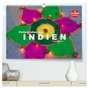 Farbenfrohes aus Indien (hochwertiger Premium Wandkalender 2025 DIN A2 quer), Kunstdruck in Hochglanz