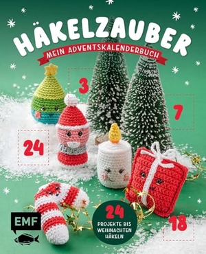 Förthmann, Lucia / Andrea Allmeroth. Mein Adventskalender-Buch Häkelzauber - 24 weihnachtliche Projekte häkeln - Zuckersüße Amigurumis, süße Geschenkanhänger, festlicher Baumschmuck und vieles mehr | Mit allen Grundlagen für den easy Start und perforierten Seiten zum Auftrennen. Edition Michael Fischer, 2025.