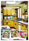 Küchenträume (Wandkalender 2024 DIN A3 hoch), CALVENDO Monatskalender