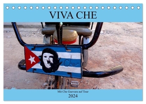 Löwis of Menar, Henning von. VIVA CHE - Mit Che Guevara auf Tour (Tischkalender 2024 DIN A5 quer), CALVENDO Monatskalender - Fahrzeuge mit dem Bildnis Che Guevaras auf Kuba. Calvendo, 2023.