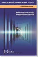 Modelo de Plan de Estudios En Seguridad Física Nuclear