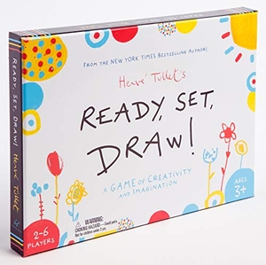 Tullet, Herve. Ready, Set, Draw! - A Game of Creativity and Imagination (Drawing Game for Children and Adults, Interactive Game for Preschoolers to Kids Ages 5-6). Chronicle Books, 2019.