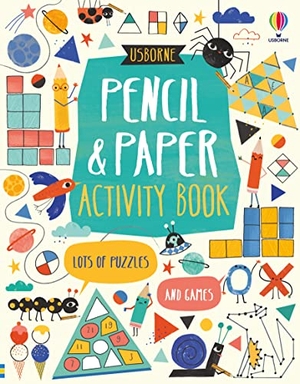 Maclaine, James / Cook, Lan et al. Pencil and Paper Activity Book. Usborne Publishing  IWUK, 2021.