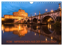 Rom - Impressionen aus der ewigen Stadt (Wandkalender 2024 DIN A4 quer), CALVENDO Monatskalender