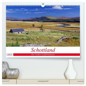 Pantke, Reinhard. Schottland - Der Norden Großbritanniens (hochwertiger Premium Wandkalender 2025 DIN A2 quer), Kunstdruck in Hochglanz - Einige der schönsten Plätze Schottlands werden in diesem Kalender in wundervollen Farben gezeigt. Calvendo, 2024.