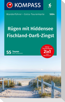 KOMPASS Wanderführer Rügen, mit Hiddensee und Fischland-Darß-Zingst, 55 Touren mit Extra-Tourenkarte
