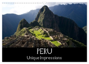 Schröder, Silvia. Peru Unique Impressions (Wall Calendar 2024 DIN A3 landscape), CALVENDO 12 Month Wall Calendar - Impressive pictures of the diversified Peruvian Andes. Calvendo, 2023.