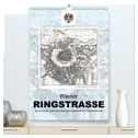 Die Wiener Ringstrasse (hochwertiger Premium Wandkalender 2024 DIN A2 hoch), Kunstdruck in Hochglanz