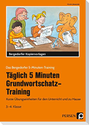 Täglich 5 Minuten Grundwortschatz-Training - 3./4. Klasse