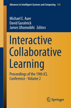 Auer, Michael E. / James Uhomoibhi et al (Hrsg.). Interactive Collaborative Learning - Proceedings of the 19th ICL Conference - Volume 2. Springer International Publishing, 2017.