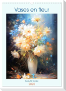 Vases en fleur (Calendrier mural 2025 DIN A3 horizontal), CALVENDO calendrier mensuel