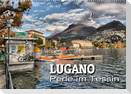 Lugano - Perle im Tessin (Wandkalender 2023 DIN A2 quer)