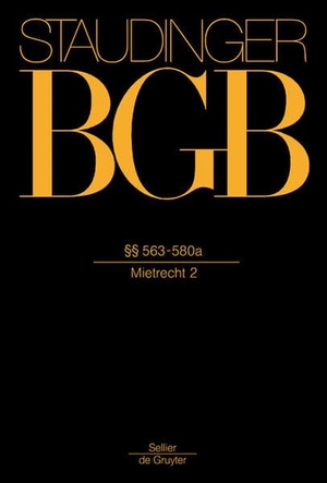 Staudinger, Julius von. Kommentar zum Bürgerlichen Gesetzbuch. §§ 563-580A - Mietrecht 2. Walter de Gruyter, 2005.
