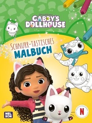 Gabby's Dollhouse: Schnurr-tastisches Malbuch. Nelson Verlag, 2025.