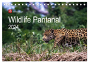 Wildlife Pantanal 2024 (Tischkalender 2024 DIN A5 quer), CALVENDO Monatskalender