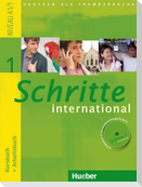 Schritte international 1. Kursbuch + Arbeitsbuch mit Audio-CD zum Arbeitsbuch und interaktiven Übungen