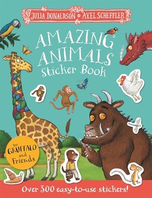 Donaldson, Julia. The Gruffalo and Friends - Amazing Animals Sticker Book : Over 300 easy-to-use stickers!. Macmillan Publishers Int Ltd - MDL, 2026.