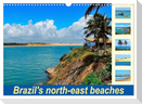 Brazil's north-east beaches (Wall Calendar 2024 DIN A3 landscape), CALVENDO 12 Month Wall Calendar