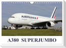 A380 SuperJumbo (Wall Calendar 2025 DIN A4 landscape), CALVENDO 12 Month Wall Calendar