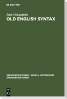 Old English Syntax