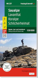freytag & berndt Wanderkarte Saualpe, Region Lavanttal - Koralpe - Region Schilcherland 1:50.000