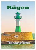 Rügen - Terminplaner (Wandkalender 2024 DIN A2 hoch), CALVENDO Monatskalender