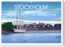 Stockholm an Mittsommer (Wandkalender 2024 DIN A2 quer), CALVENDO Monatskalender