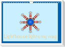 Lighthouse lights my way (Wall Calendar 2024 DIN A4 landscape), CALVENDO 12 Month Wall Calendar