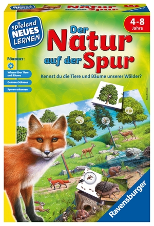 Kreowski, Klaus. Der Natur auf der Spur - Kennst du die Tiere und Bäume unserer Wälder?. Ravensburger Spieleverlag, 2018.