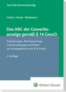 Das ABC der Gewerbeanzeige gemäß § 14 GewO