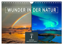 Wunder in der Natur (Wandkalender 2025 DIN A4 quer), CALVENDO Monatskalender