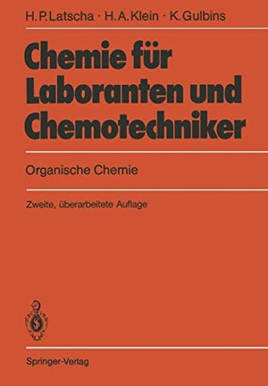 Latscha, Hans P. / Gulbins, Klaus et al. Chemie für Laboranten und Chemotechniker - Organische Chemie. Springer Berlin Heidelberg, 1992.