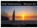 Perle Niedersachsen - Dümmer-See (Wandkalender 2025 DIN A2 quer), CALVENDO Monatskalender