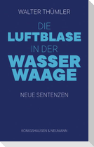 Die Luftblase in der Wasserwaage