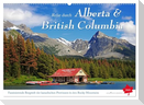 Reise durch Alberta und British Columbia (Wandkalender 2025 DIN A2 quer), CALVENDO Monatskalender
