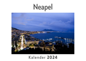 Neapel (Wandkalender 2024, Kalender DIN A4 quer, Monatskalender im Querformat mit Kalendarium, Das perfekte Geschenk)