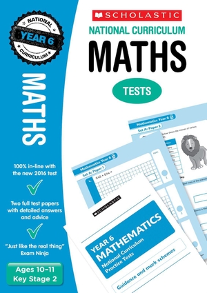 Hollin, Paul. Maths Test - Year 6. Scholastic, 2015.
