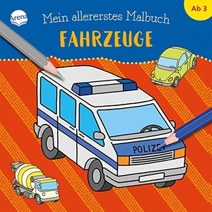 Mein allererstes Malbuch. Fahrzeuge. Arena Verlag GmbH, 2020.