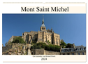 Der Mont Saint Michel (Wandkalender 2024 DIN A2 quer), CALVENDO Monatskalender