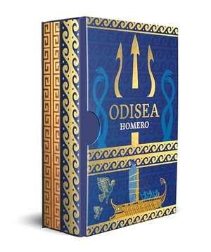 Homero. Estuche Ilíada & Odisea. Edición Limitada Con Cantos Decorados / The Iliad & the Odyssey. Limited Edition Slipcased 2 Volume Set with Sprayed Edges. Planeta Publishing Corp, 2026.