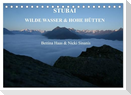 STUBAI - Wilde Wasser & Hohe Höhen (Tischkalender 2024 DIN A5 quer), CALVENDO Monatskalender