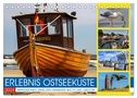 Erlebnis Ostseeküste - zwischen Wismarer Bucht und Usedom (Tischkalender 2024 DIN A5 quer), CALVENDO Monatskalender