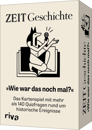 Verlag, Riva (Hrsg.). ZEIT Geschichte 'Wie war das noch mal?' - Über 140 Quizfragen rund um historische Ereignisse | Wissensquiz zum Magazin und Podcast. Geschenk zu Weihnachten, Geburtstag. Ab 12 Jahren. riva Verlag, 2026.