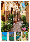 Mallorca - Insel des Glücks (Tischkalender 2025 DIN A5 hoch), CALVENDO Monatskalender