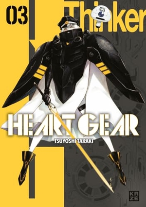 Takaki, Tsuyoshi. Heart Gear - Band 3. Pegasus Manga, 2026.